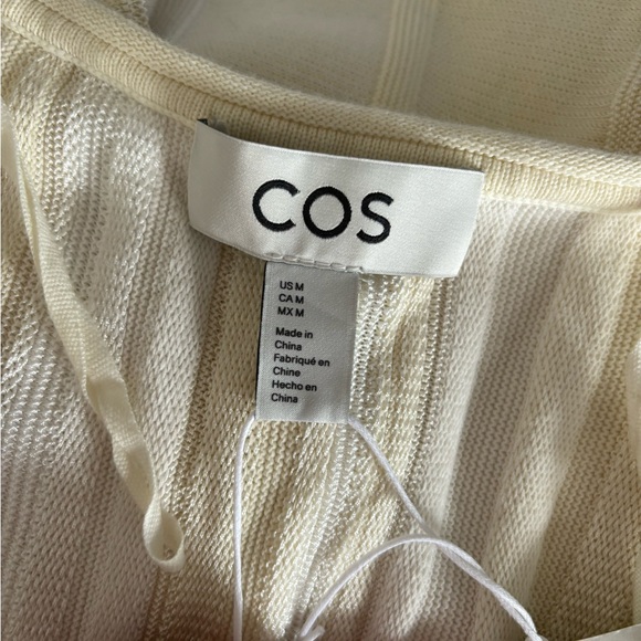 Cos cream and white knit dress. - Picture 5 of 5